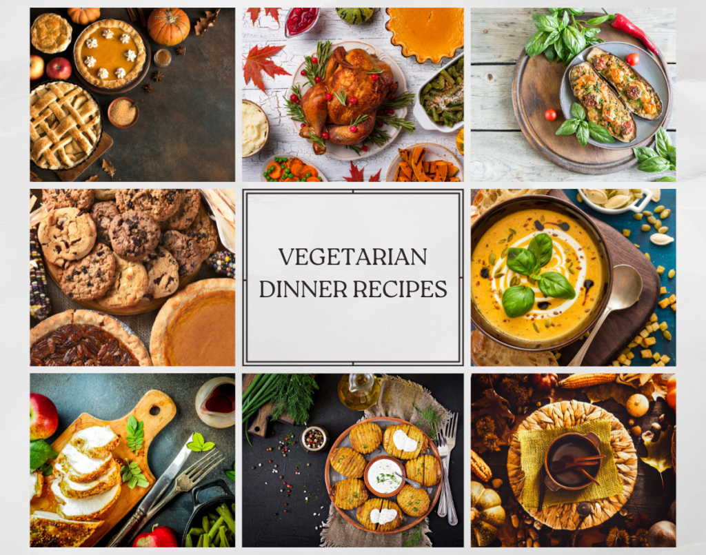 Vegetarian Dinner 5 Quick Recipes in Minutes